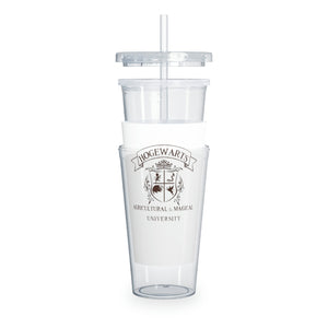 HAMU Plastic Tumbler with Straw